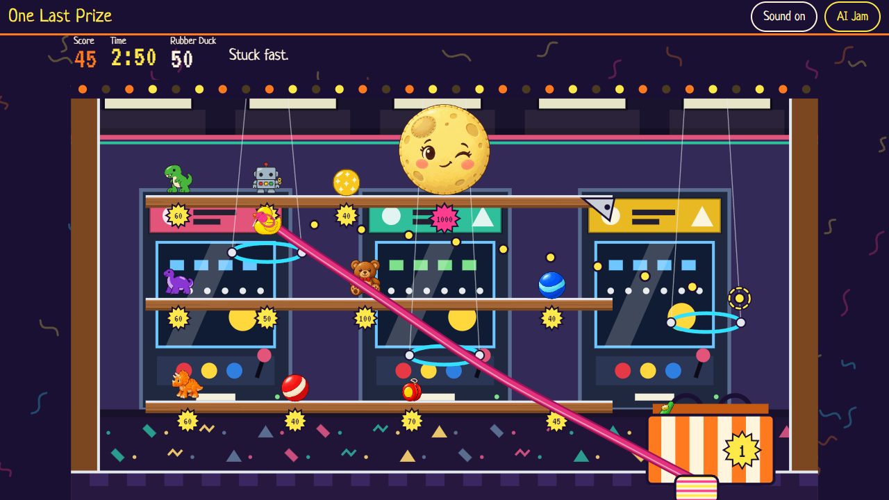 Swing: the dots show exactly where it will fly.